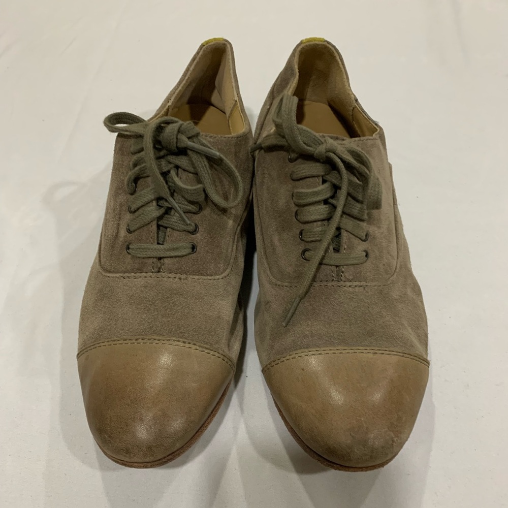 SEBAGO Hutton Cap Toe Suede Oxford Derby